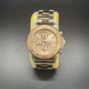 Rose gold Invicta watch